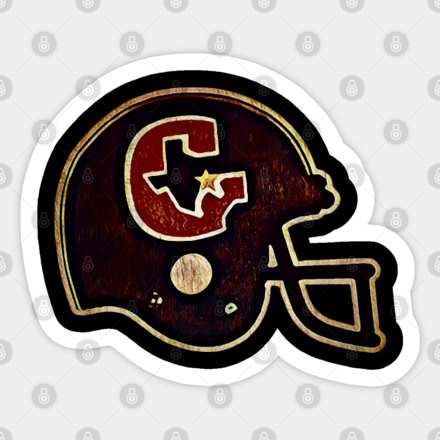 Houston Gamblers Football Sticker by Kitta’s Shop